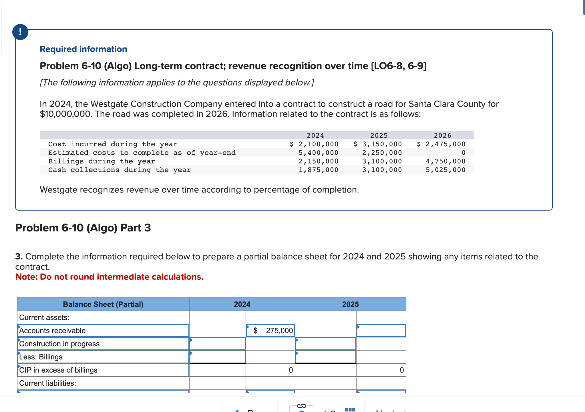 Please complete the journal entry and show work for current assets and