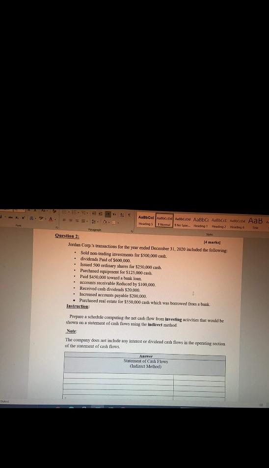 ( 60,000) Income before taxes 80.000 - Income taxes 30% (24.000) Net