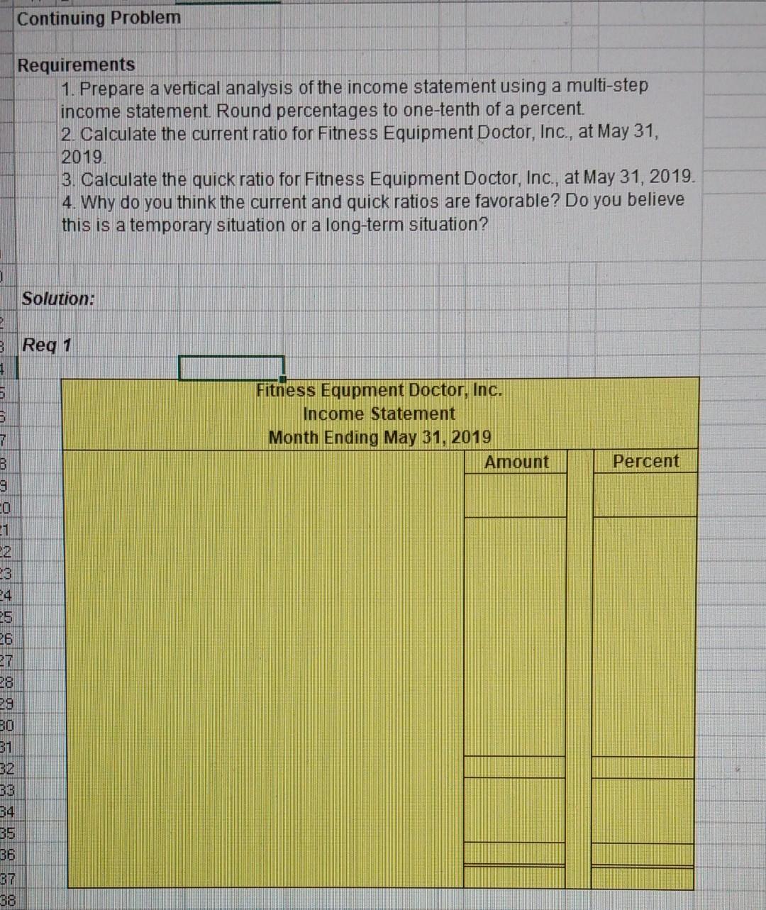 statements using the tools we leamed in this chapter. Following are Fitness