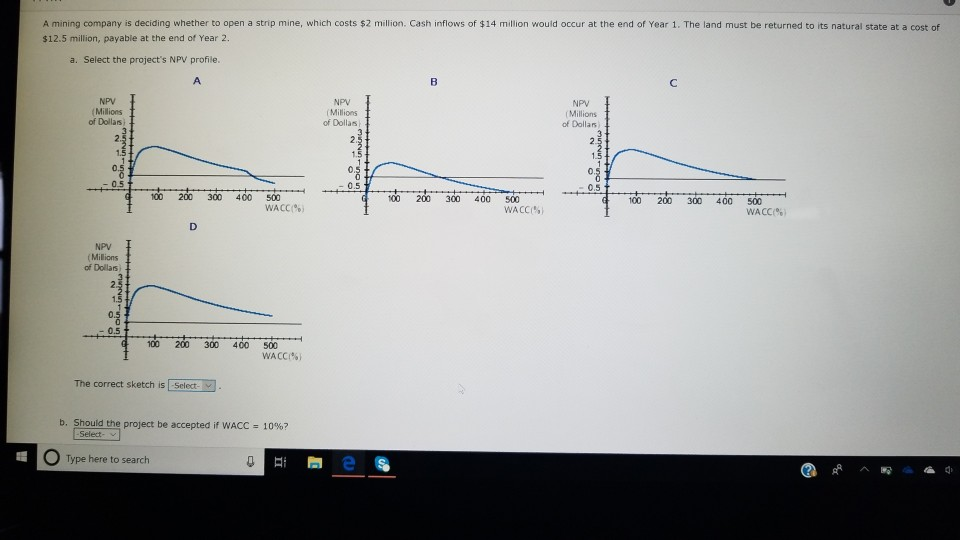 Please answer all parts to the questions. Do not round intermediate