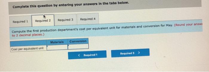 flooring in a series of steps carried out in production departments. All