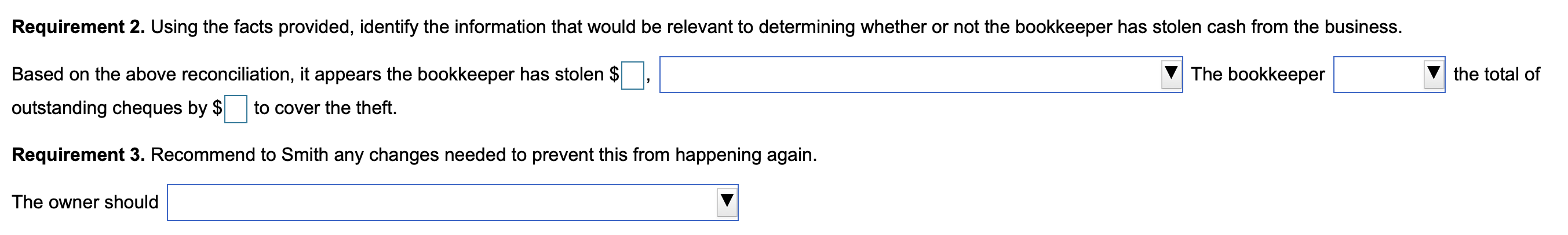 are no bank or book errors. Begin by preparing the bank section