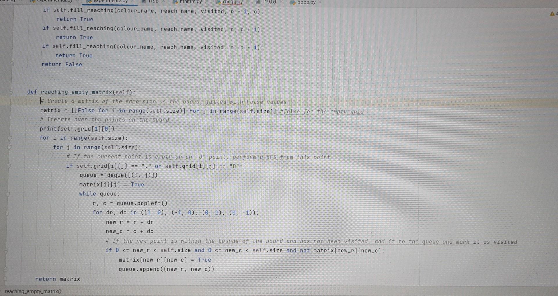 the definition: From each of them there is a path of black