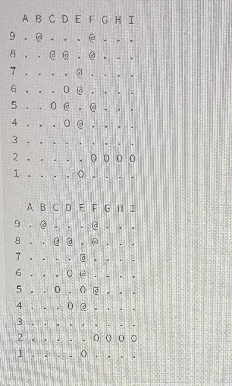 of vertically or horizontally adjacent points. This is visualised on the Go