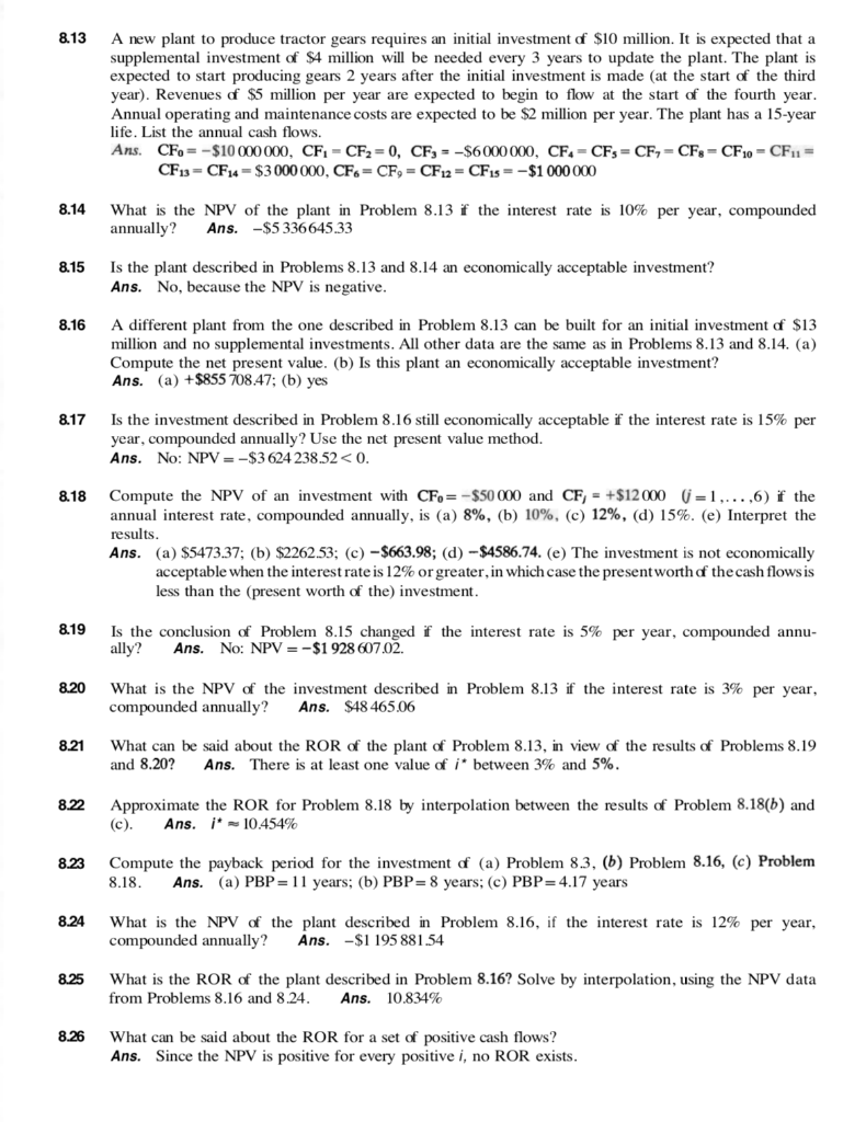 i have attached all necessary photos . 8.3 The XYZ Company is