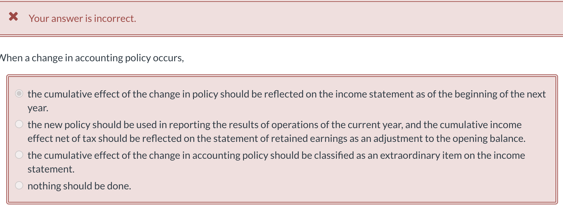 4 years with no residual value, and the straight-line method of depreciation