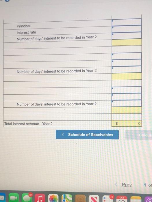 Sanchez a time extension on his pant-due account receivable. December 31 Made