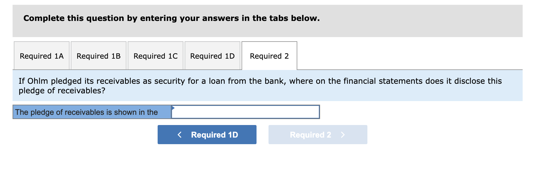 to record the accrued interest on the Todd note. Year 2 February