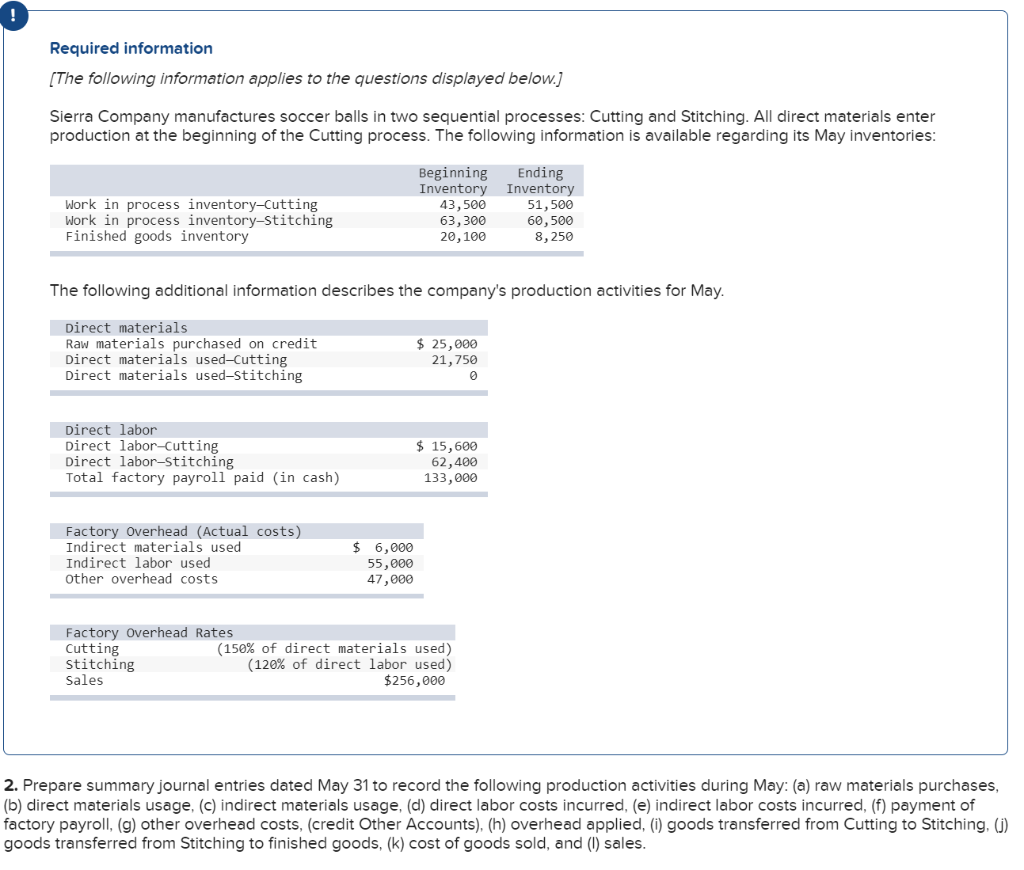9,10 & 11. or i, j & k. Required information [The