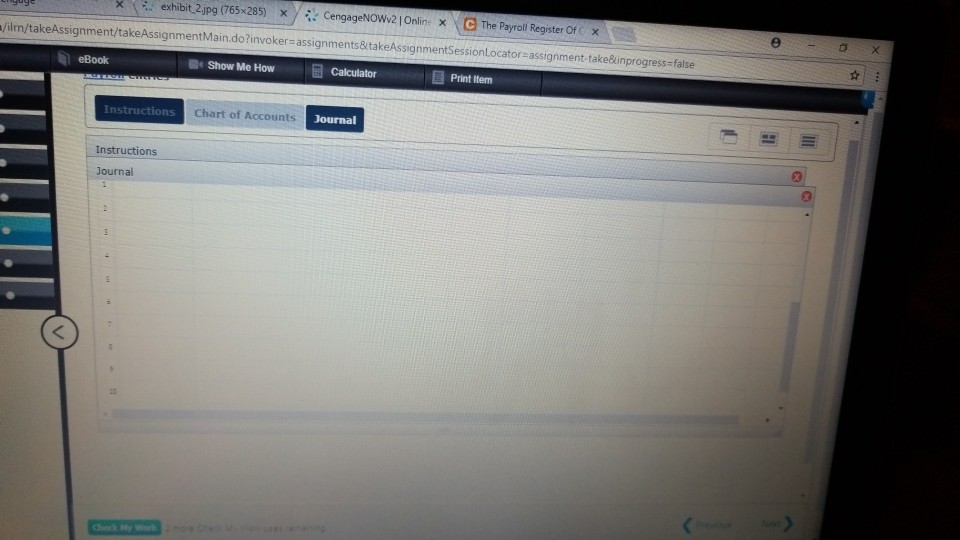 ended April 29 indicated the following: Salaries Social security tax withheld Medicare