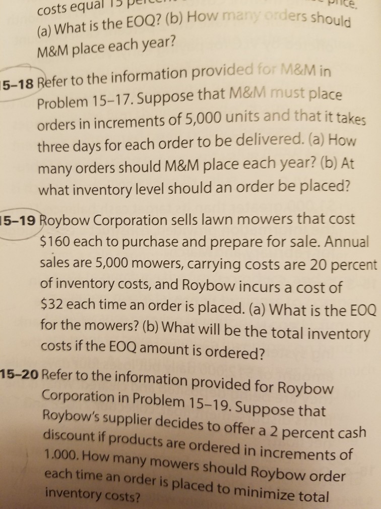 the maximum monthly charge it should pay for the lockbox system? 15-6