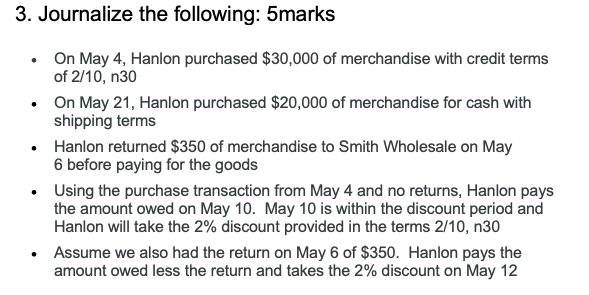 Marks Cash 110 Partial General Ledger Inventory 130 Dr. Cr. Bal. 5,000