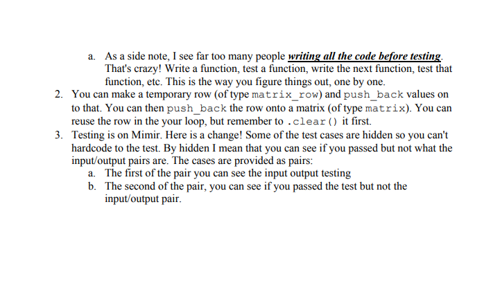 you have a program that takes minutes or hours to finish, you