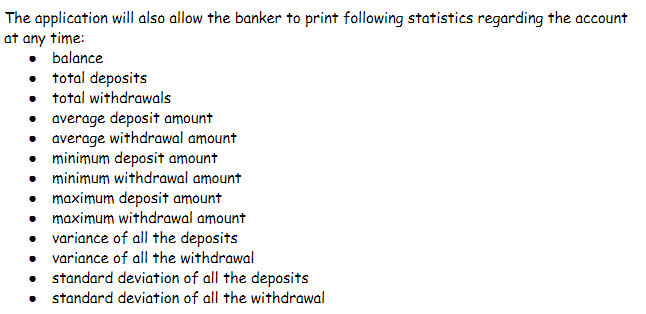 double): void get(i: int): double set(i: int, data: double): void sum(): double