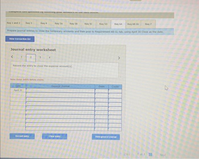 agency. Adventure Travel. The following transactions occurred during the company's first month.