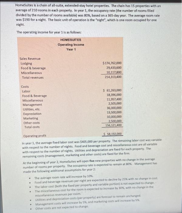 prepare the budgeted income statement for year 2, prepare two additional income
