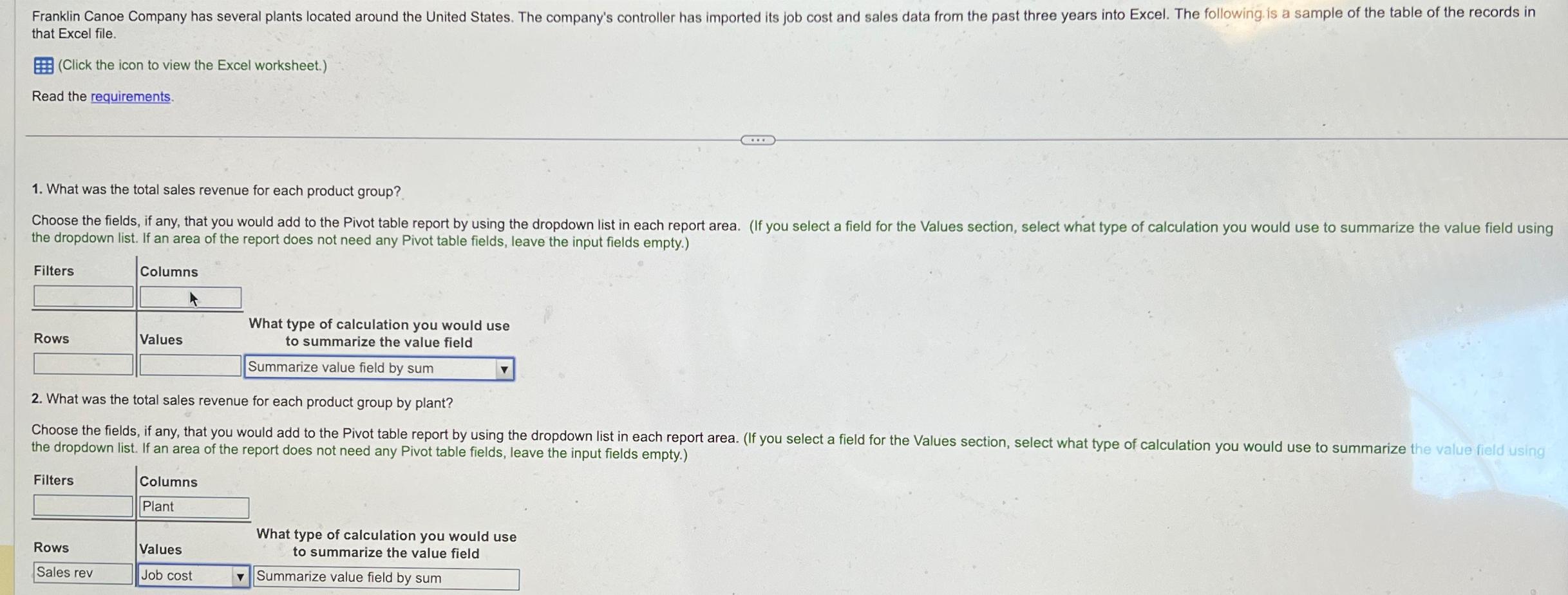  that Excel file. (Click the icon to view the Excel worksheet.)