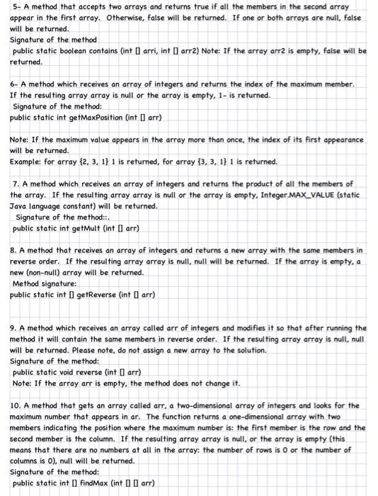 answers are not correct please solve it or at least solve five