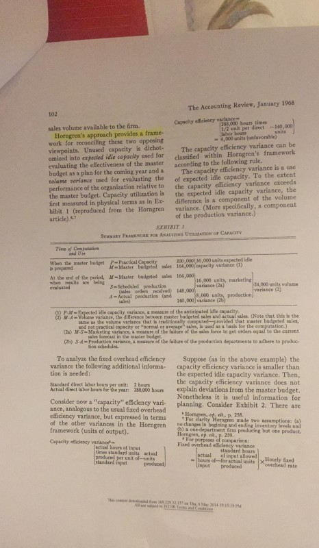 4- Results 5- conclusion A Note on a Contribution Margin Approach to