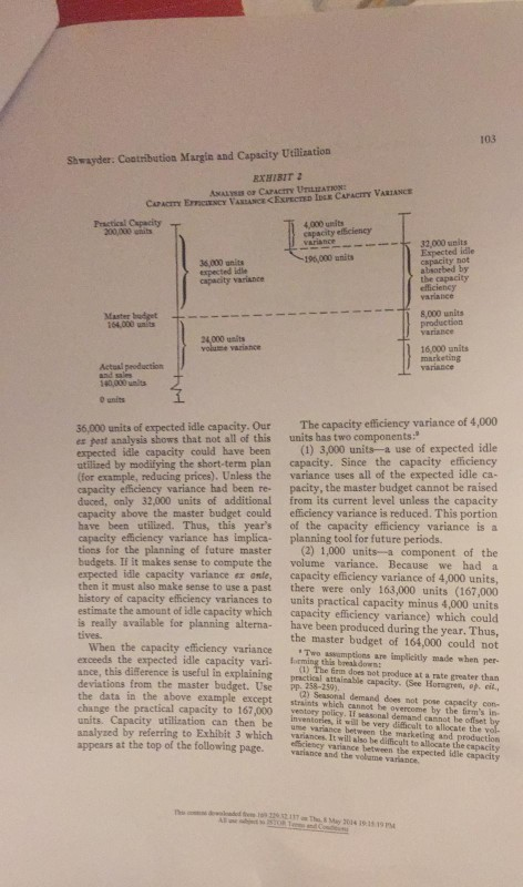 the Analysis of Capacity Utilization Keith Shwayder Nickerson offers several good argu-