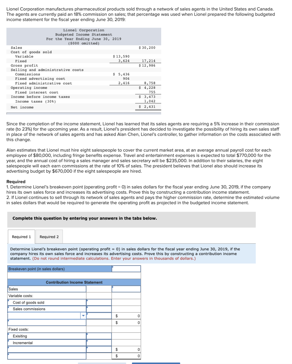 Please help, and I am not paying extra for excel file. Lionel