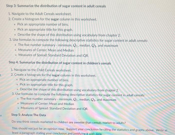 copy all of your tables and graphs into this document as you
