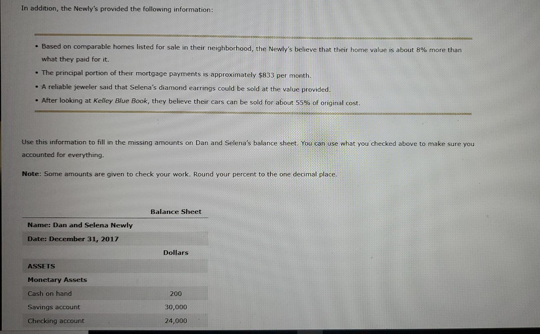 Newly have been married for over 10 years. They both have good