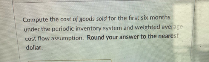 LIFO and Periodic FIFO and Periodic Average Cost. Matlock Corporation sells item