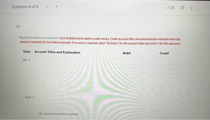 expense for each of the first three years under the straight-line method