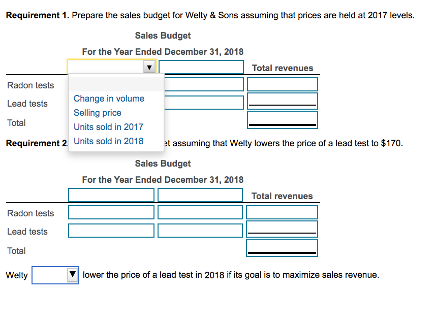 the same. In 2017, Welty & Sons, a small environmental-testing firm, performed