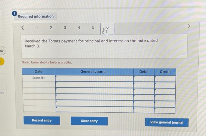 to prepare your journal entries. Note: Do not round intermediate calculations. Use
