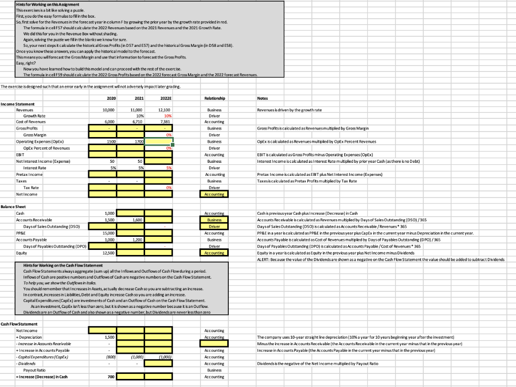  Pls use excel to solve the exercise below. Show filled data