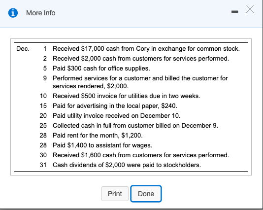 the transaction on the 1st. For each transaction that follows the transaction