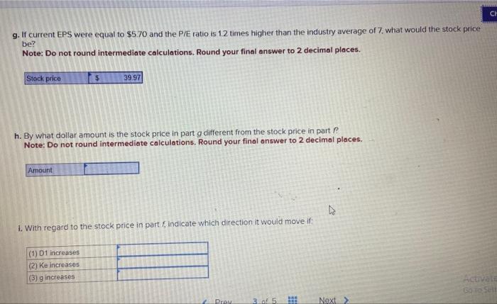 Beasley Ball Bearings paid a $4 dividend last year. The dividend is