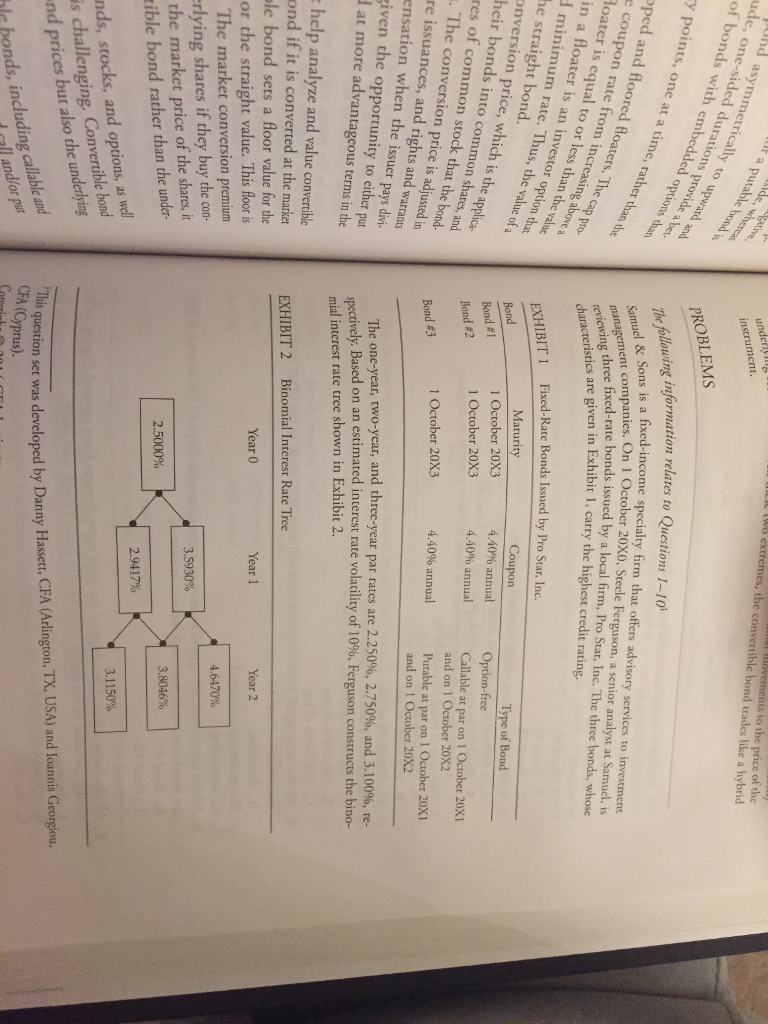 Question 1-10 One sided etr d embed nts One ped and a