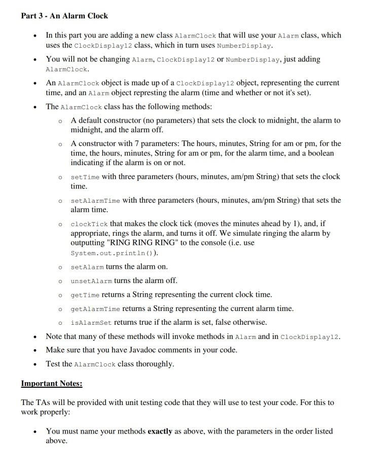 3.1-3.11 of Objects First with Java. Download the file containing this project,
