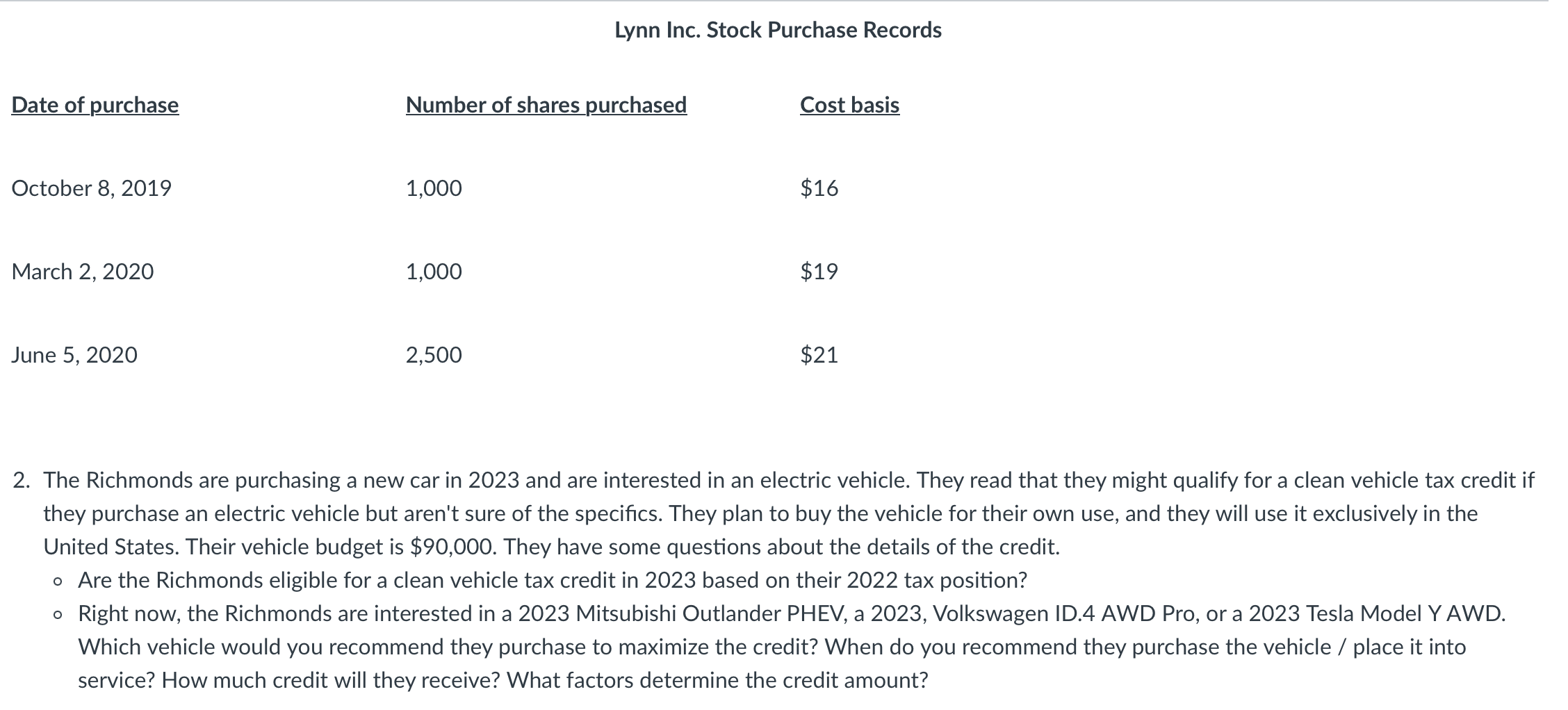 information you previously had for Part I (2022) and completing the excel