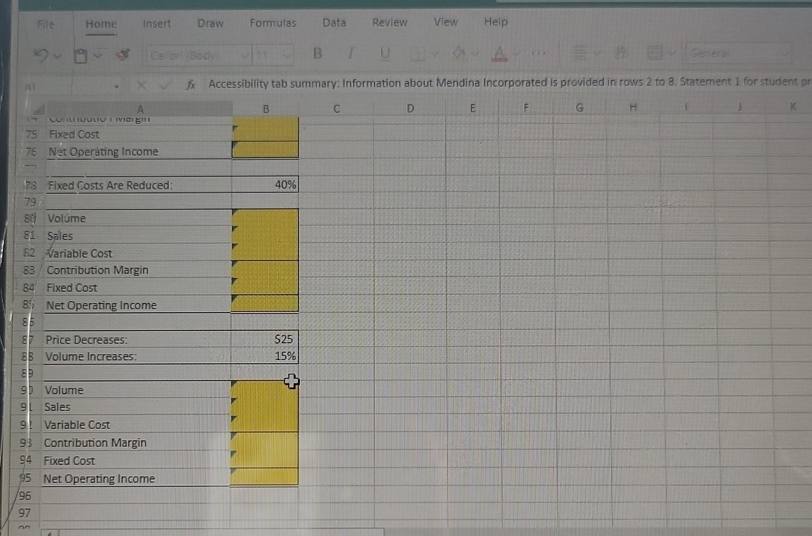 Unit Sales Price Target Profit $ 270 $ 120,000 $ 54,000 $235.00