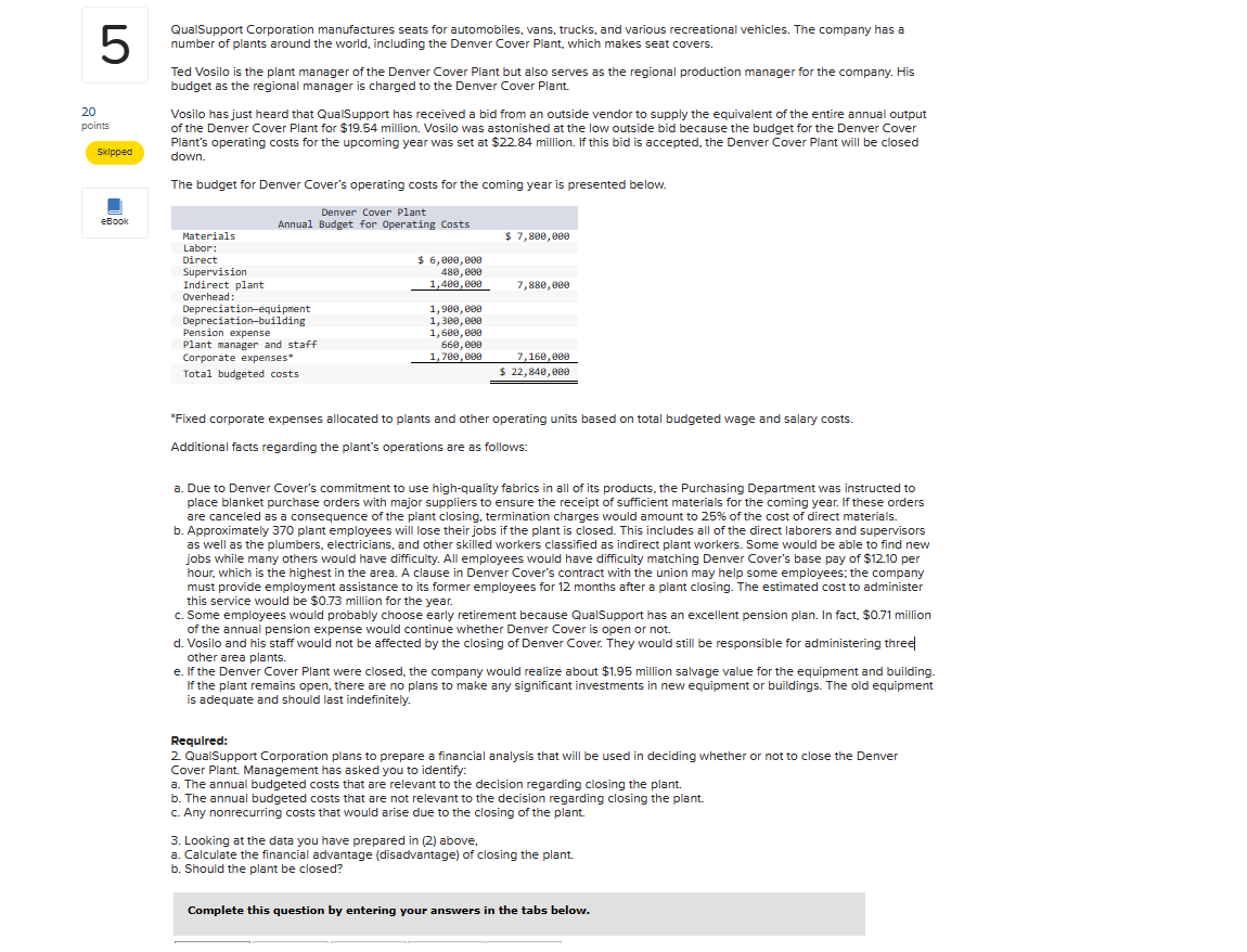 Answer all the boxes for question 5 pls Complete this question by