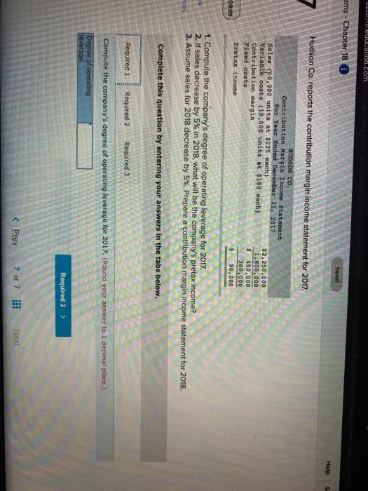  ULU.Cucation.com ems - Chapter 18 Seved Help s Hudson Co. reports