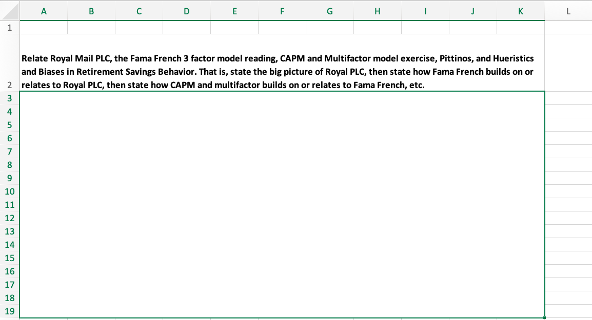 ***PLEASE SHOW ALL CALCULATIONS / FUNCTIONS USED *** A B D E