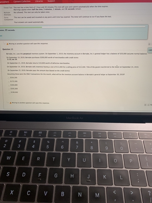 of 36 Question 14 2.85714 points Save and adjusted trial balance (NO