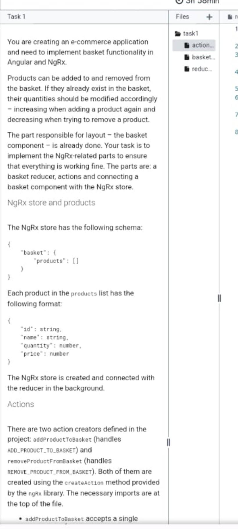  Task 1 You are creating an e-commerce application and need to