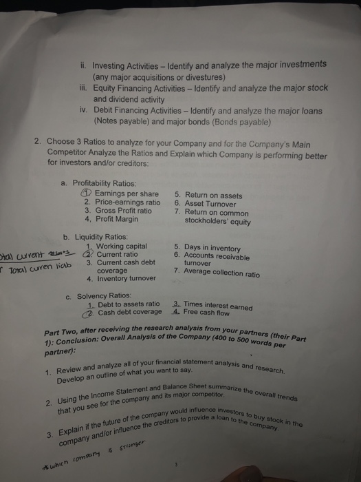  For our final project we are going to analyze two companies