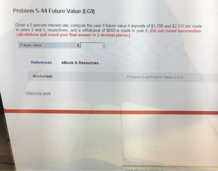 in the PV I FV equations can also be interpreted as a