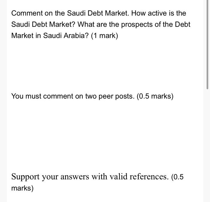  finance discussion pleaseee make sure that the answer is not repeated