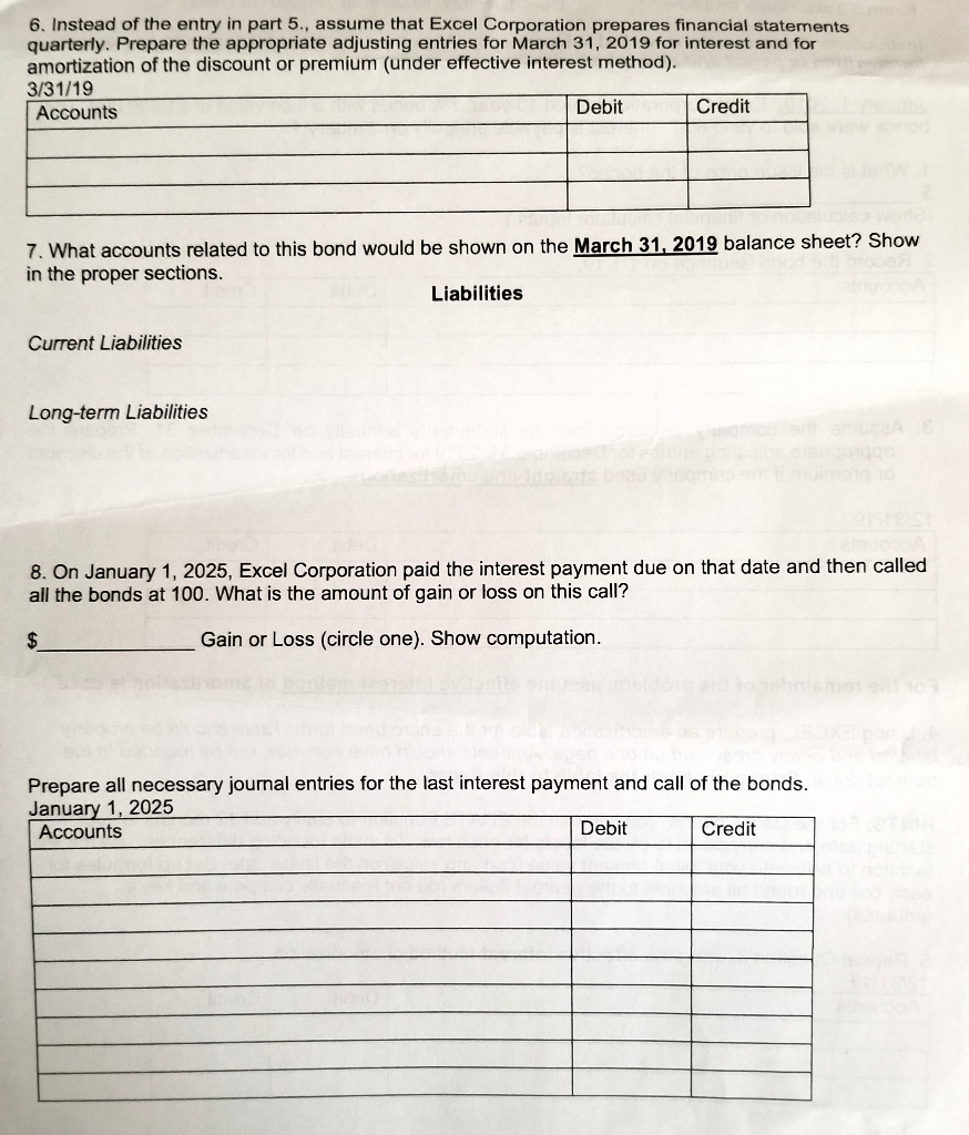 be worked independently. All parts, excluding part 4, should be neatly handwritten