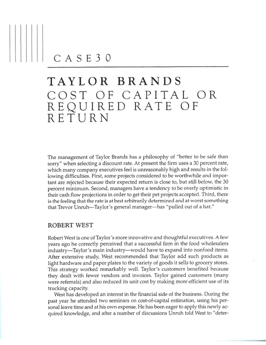  Questions (please show work) Issues Methods/Analysis Conclusion/Recommendations What method that I