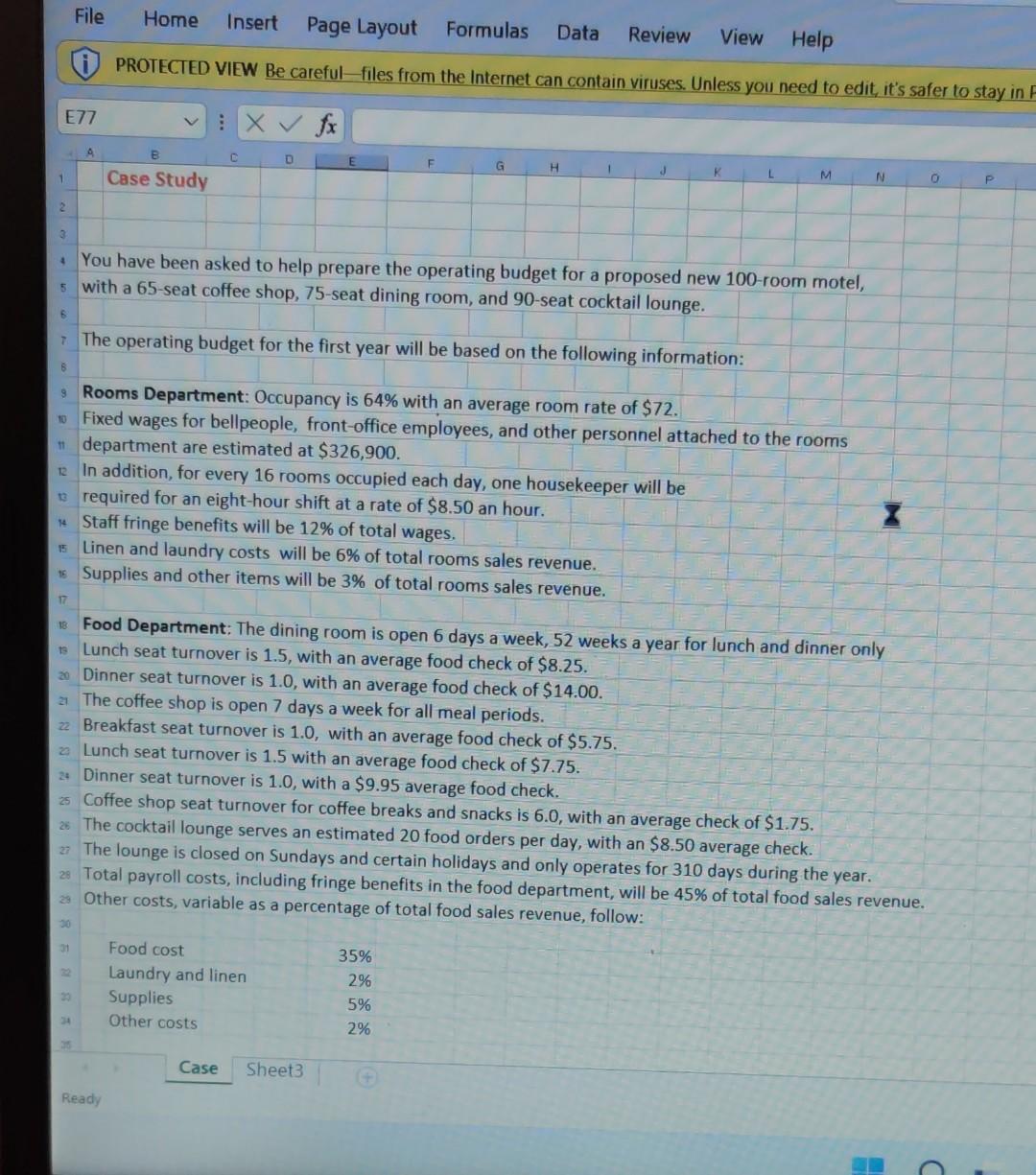  File Home Insert Page Layout Formulas Data Review View Help PROTECTED