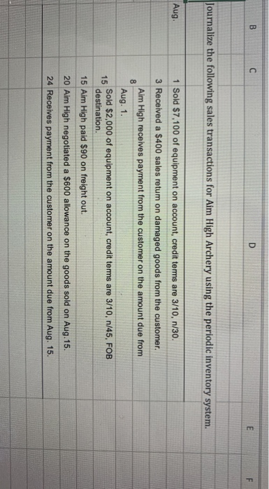 Paradise carries an inventory of putters and other golf clubs. The sales